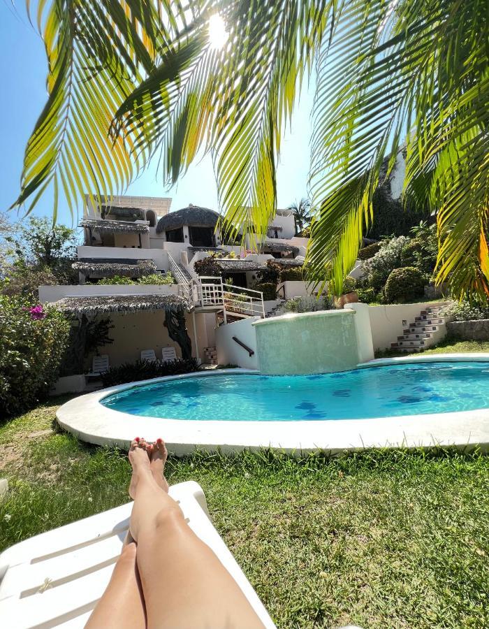 Agua Azul La Villa Санта Крус Уатулко Екстериор снимка
