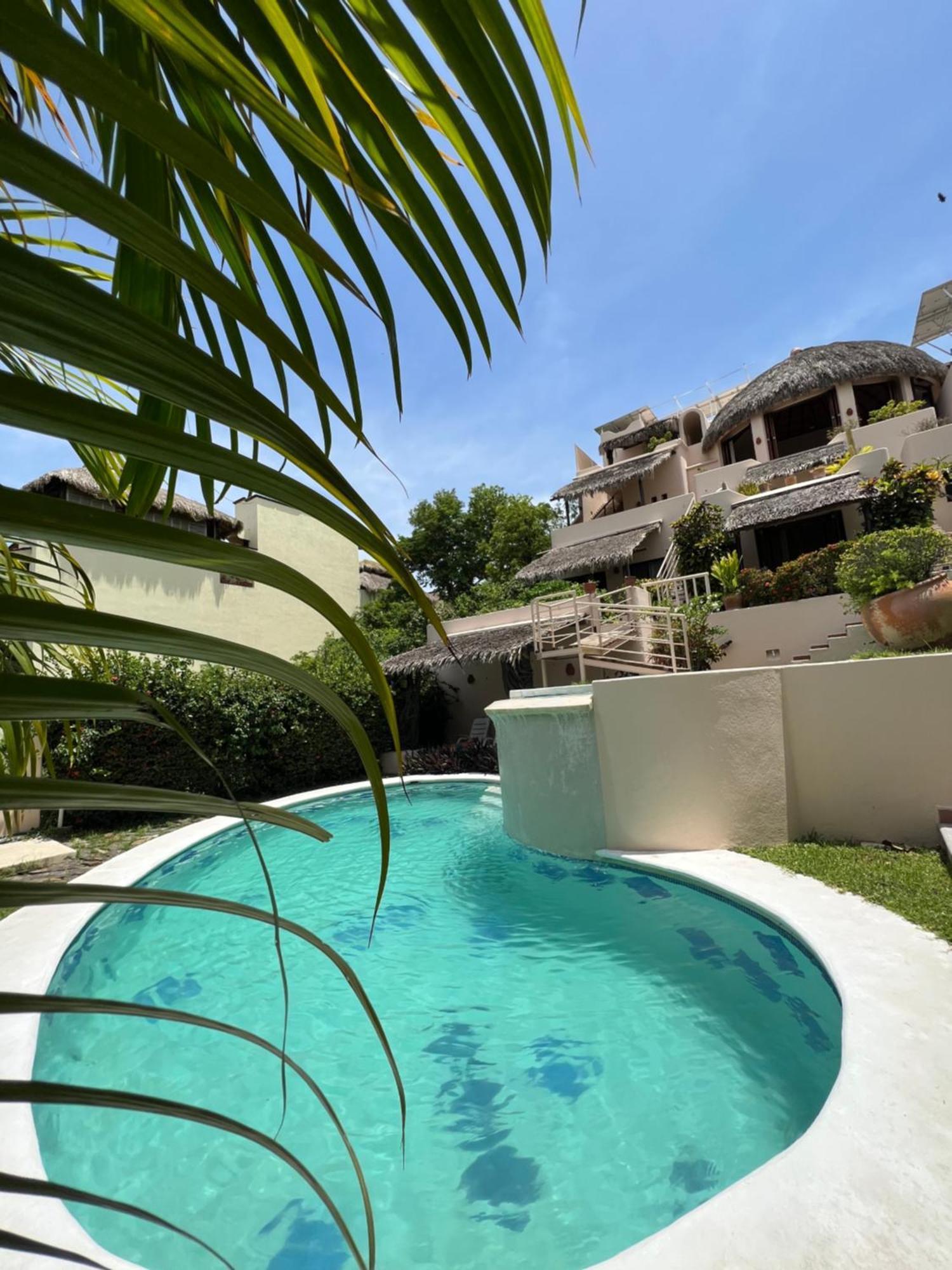 Agua Azul La Villa Санта Крус Уатулко Екстериор снимка