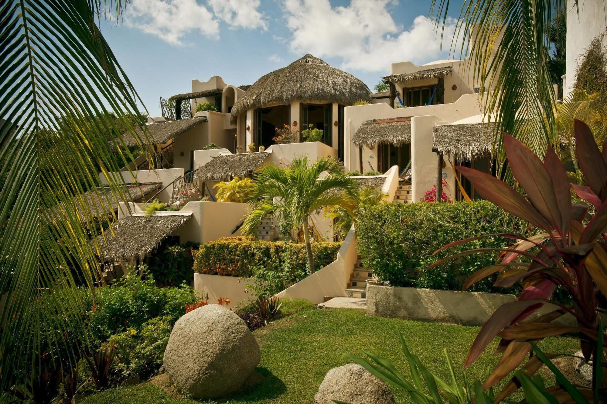 Agua Azul La Villa Санта Крус Уатулко Екстериор снимка