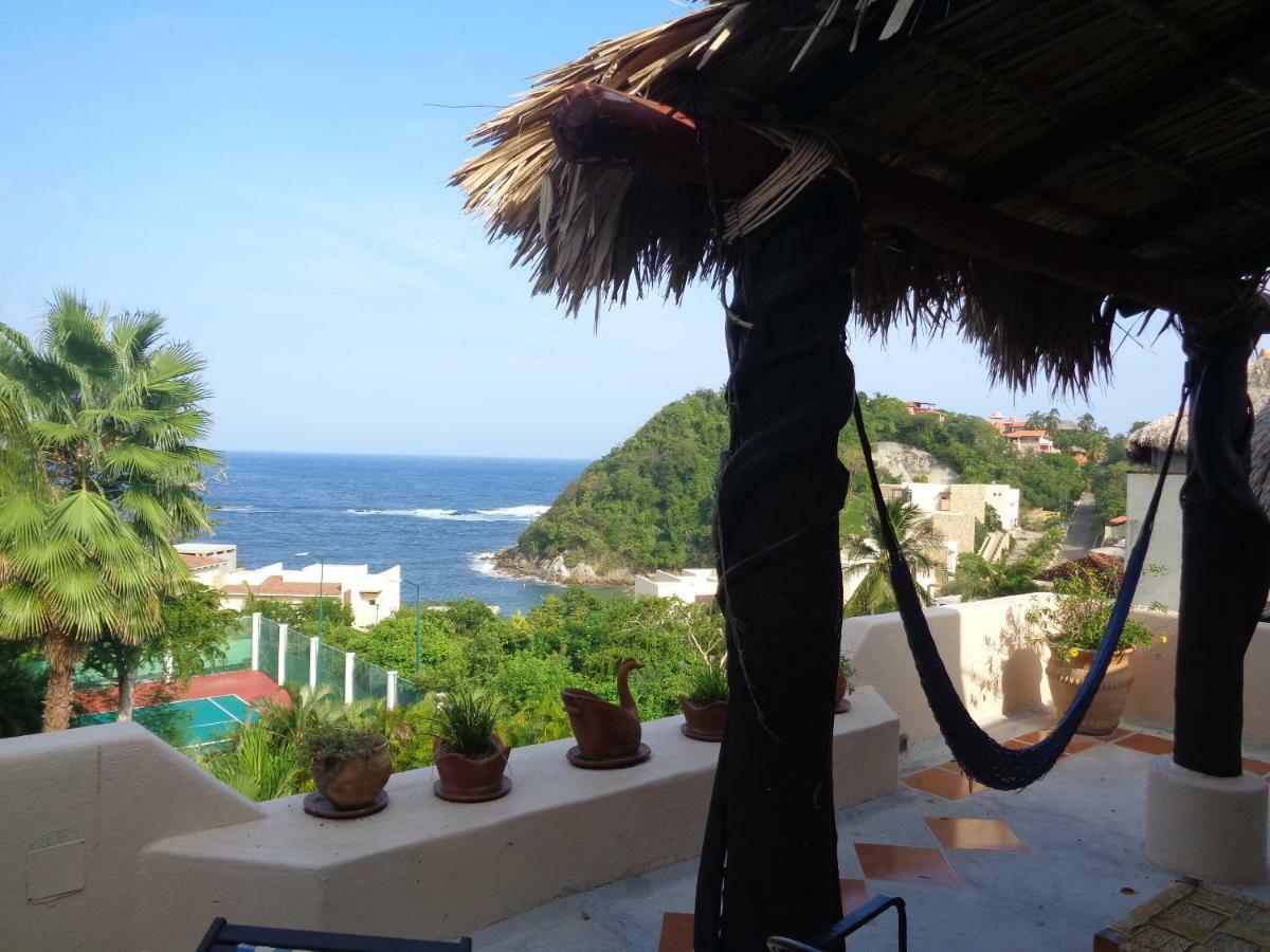Agua Azul La Villa Санта Крус Уатулко Екстериор снимка